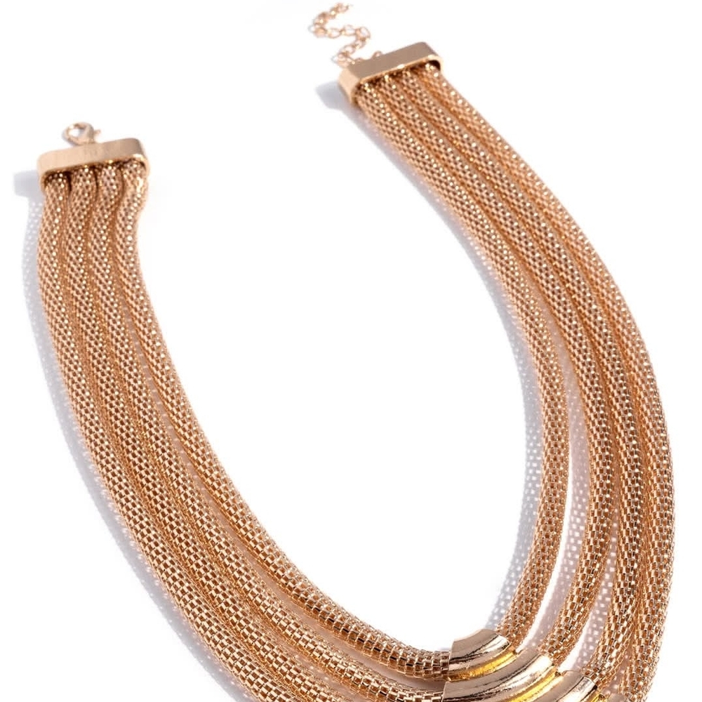Elegant Gold-Tone Necklace